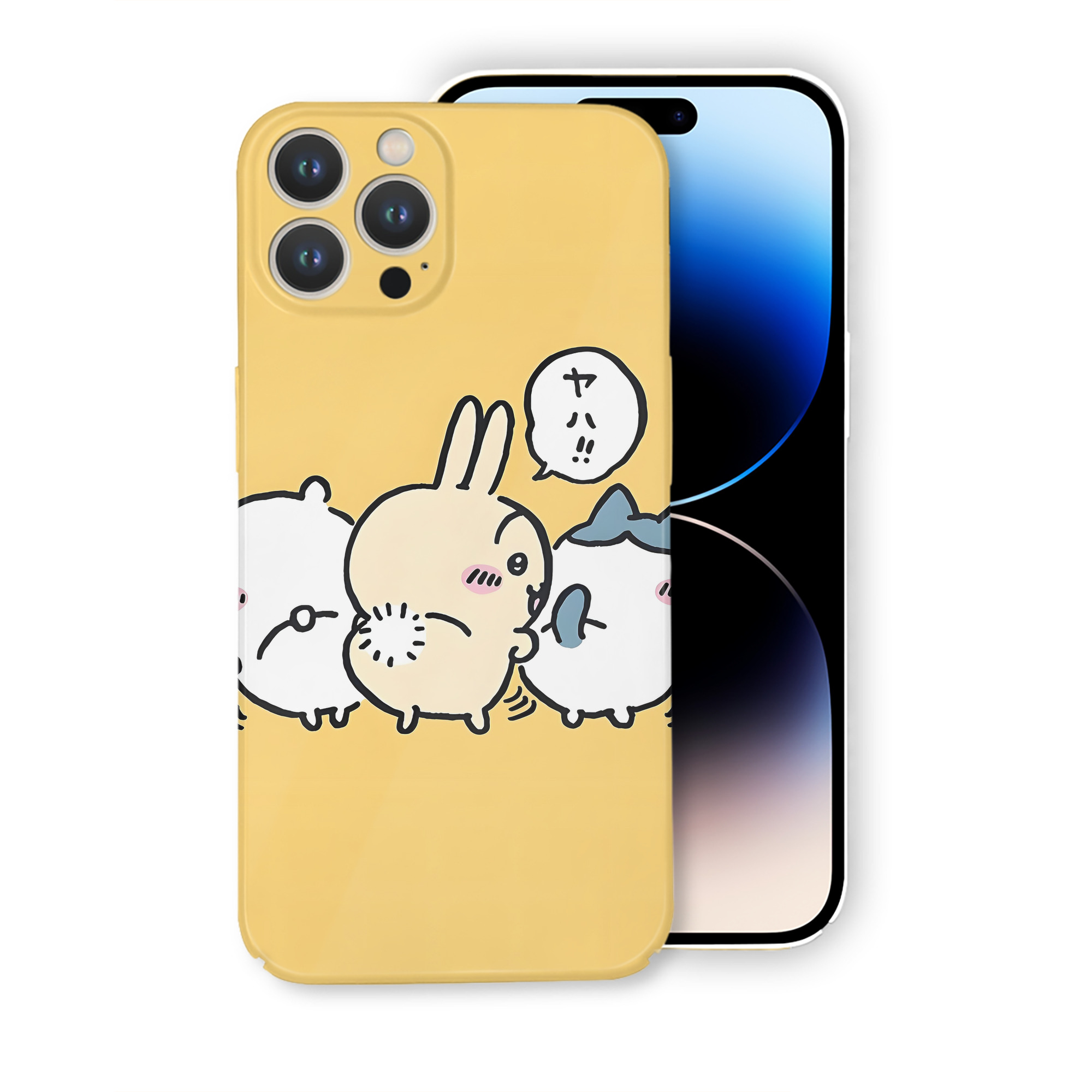 （画像用） ちいかわ Chii-kawa 【iPhone 14シリーズ対応】ハードケース